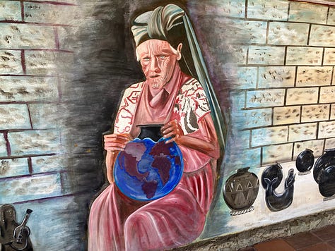 Pottery and murals