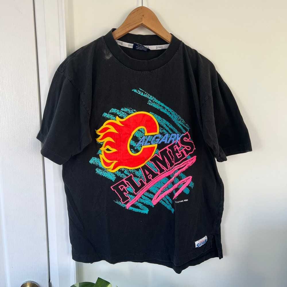 Vintage Vintage Calgary Flames Tee - image 1