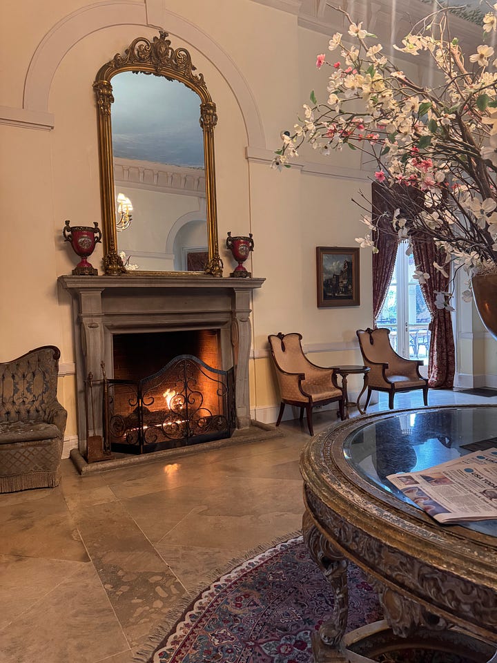 Oheka Castle, where episodes of Succession ("Hunting Party"), Madam Secretary, The Americans, and Gossip Girl was filmed.