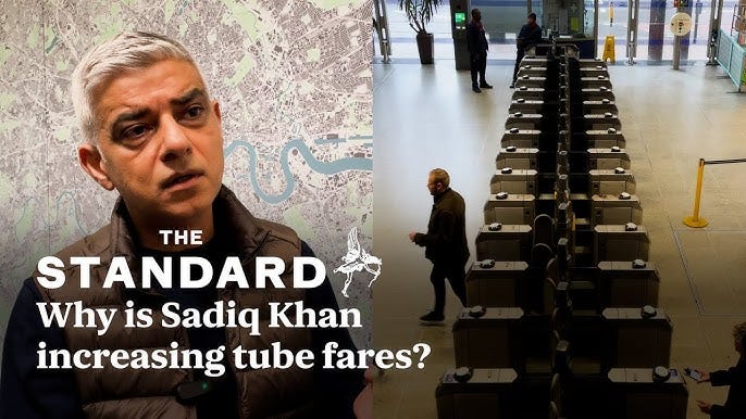 Why are London tube fares going up? This is what Sadiq Khan has to say  about near 5% increase
