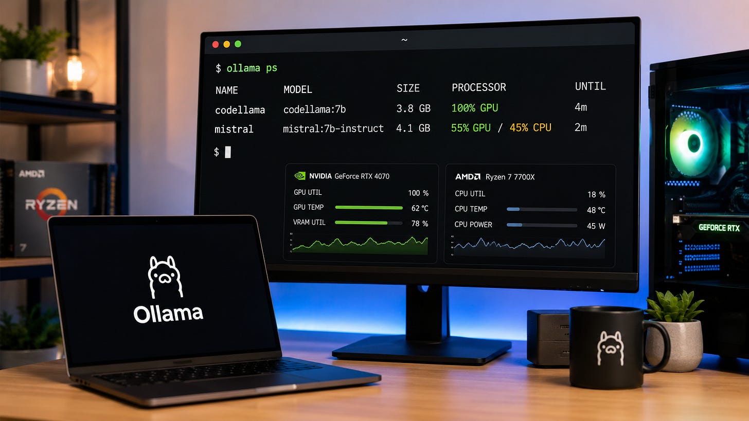 Ollama suddenly slow? How to stop CPU offload Ollama suddenly slow? How to stop CPU offload