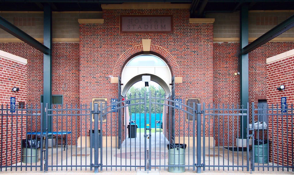Historic Holman Stadium | Roy Campanella and Don Newcombe pl… | Flickr