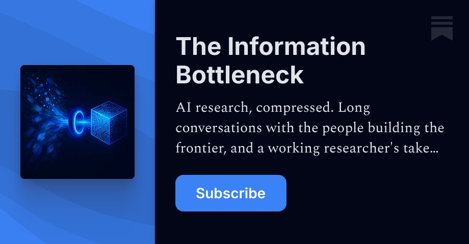 The Information Bottleneck | Ravid Shwartz Ziv | Substack