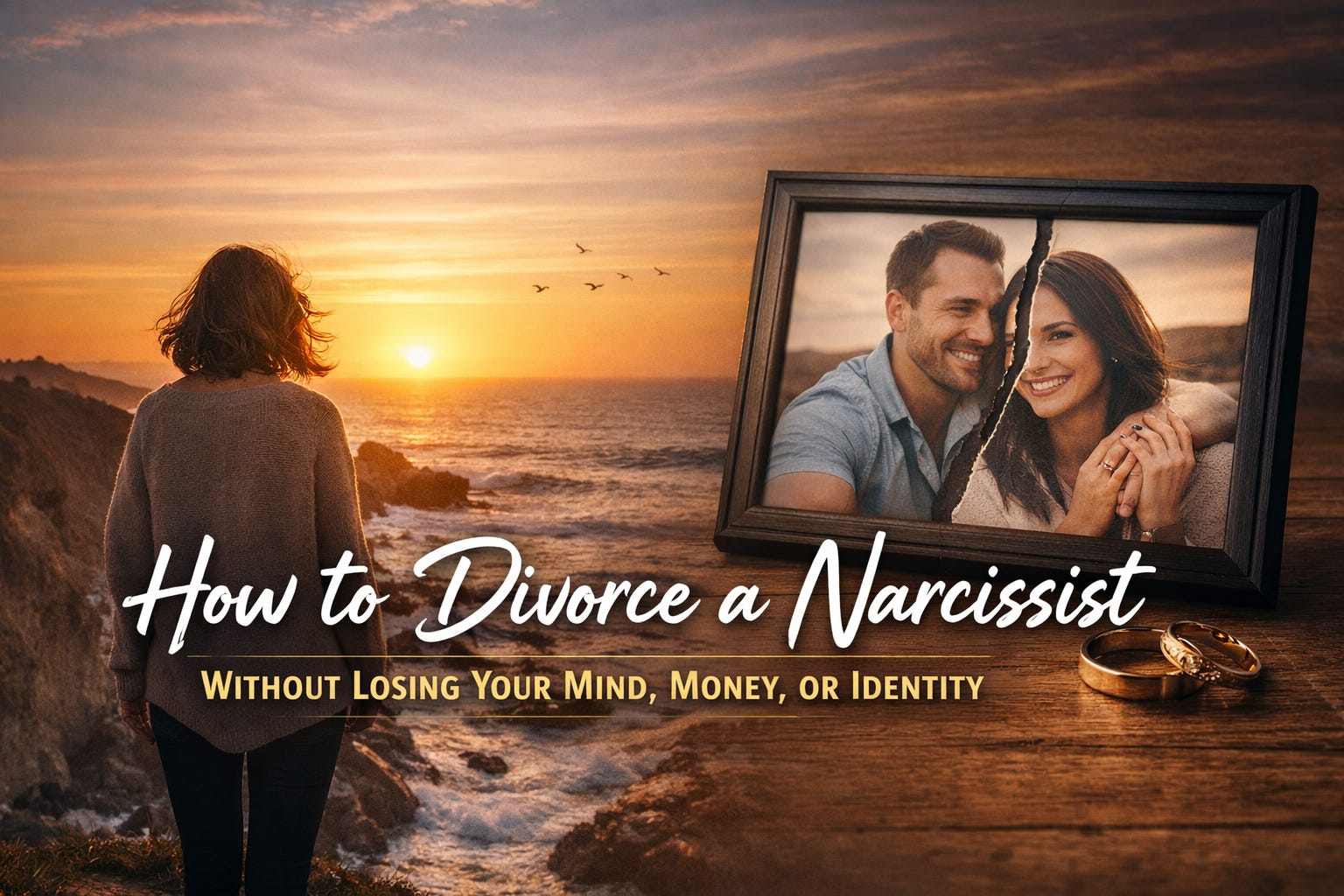 How to Divorce a Narcissist Without Losing Your Mind, Money, or Identity