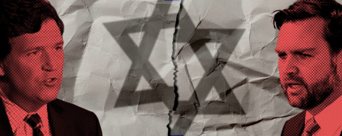 How long till MAGA goes full antisemite?