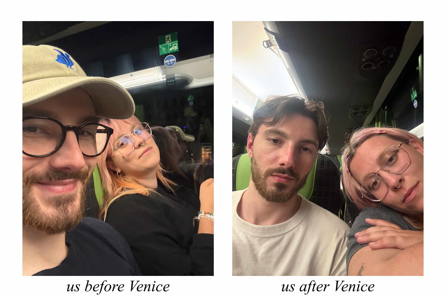 before and after a trip to venice before and after a trip to venice