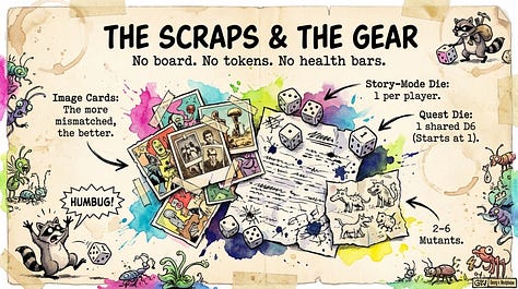 Cut & Play Comics. Not a game you play. A game you use.