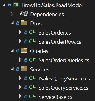 Figure 7.4 – Sales read model