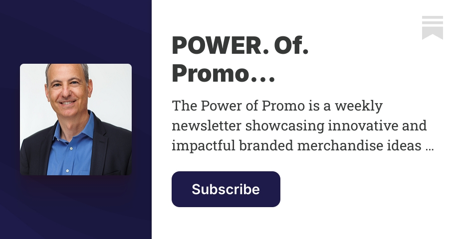 POWER. Of. Promo... | Mark J. Resnick | Substack