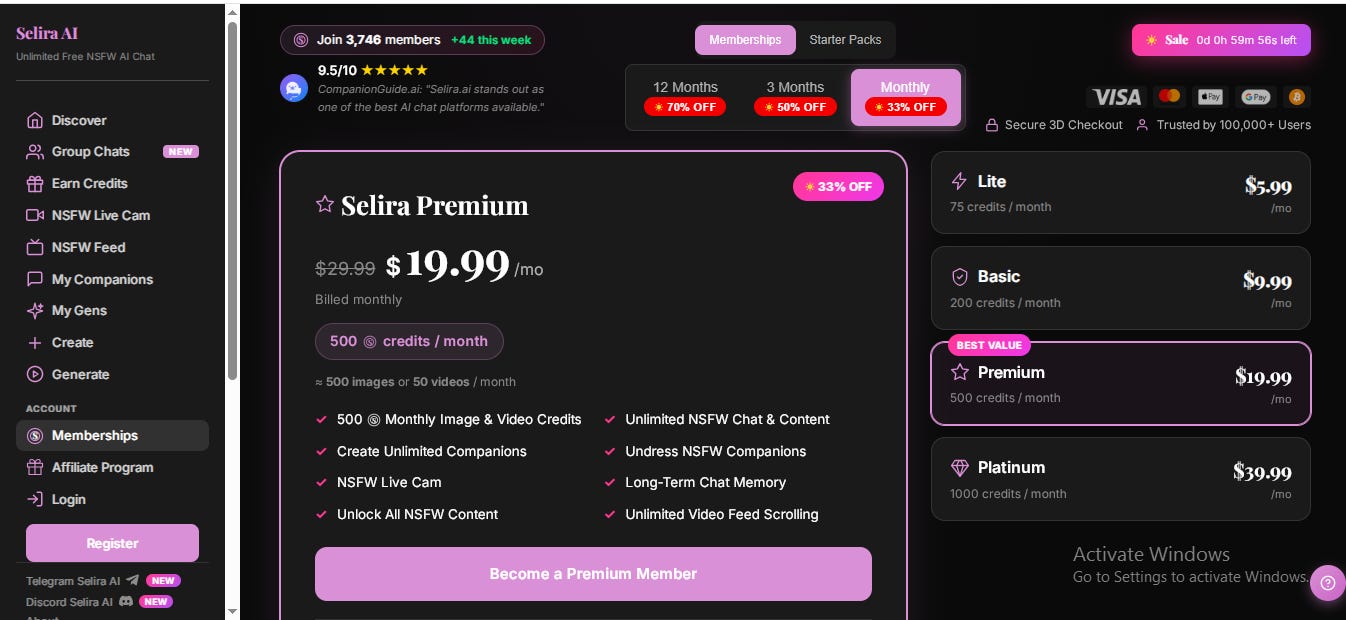 seliraAI create AI sexting chatbots with no limits seliraAI create AI sexting chatbots with no limits