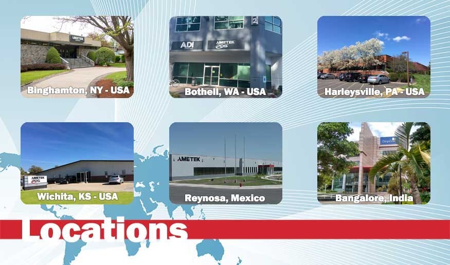 AMETEK aerospace product portfolio