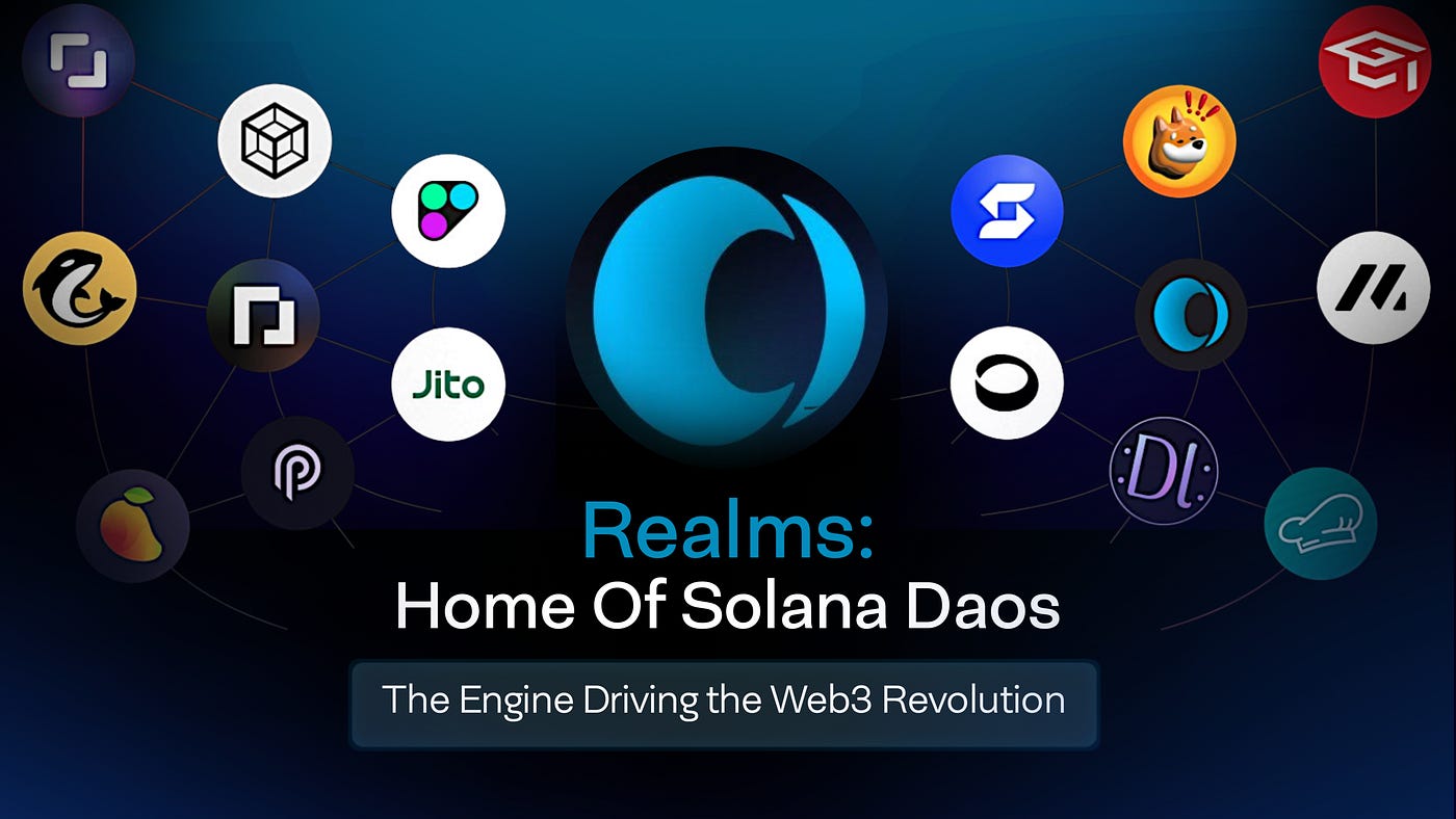 Realms: Home Of Solana Daos. The Engine Driving the Web3 Revolution | by Mikepreneur | Coinmonks | Medium Realms: Home Of Solana Daos. The Engine Driving the Web3 Revolution | by Mikepreneur | Coinmonks | Medium