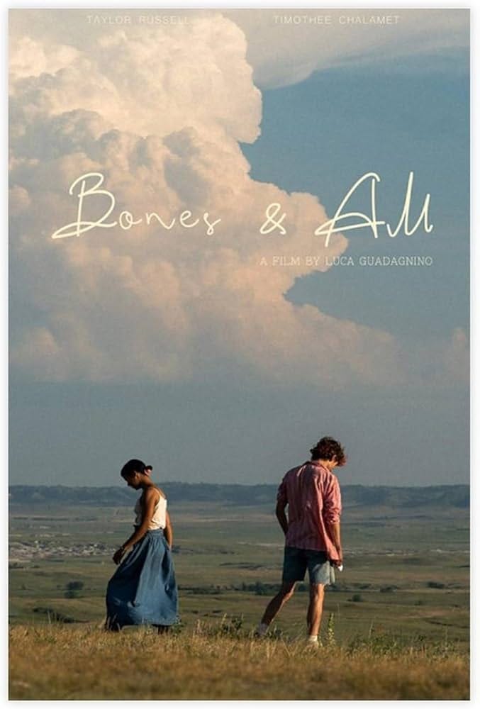 Movie Posters Bones And All Poster Canvas Poster Bedroom Decor Sports  Landscape Office Room Decor Gift Unframe: Unframe:12x18inch(30x45cm)