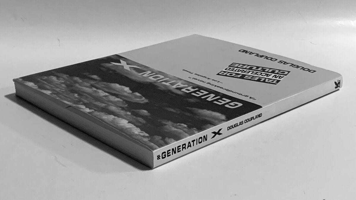 Generation X Tales For An Accelerated Culture By Douglas Coupland 1991 |  eBay