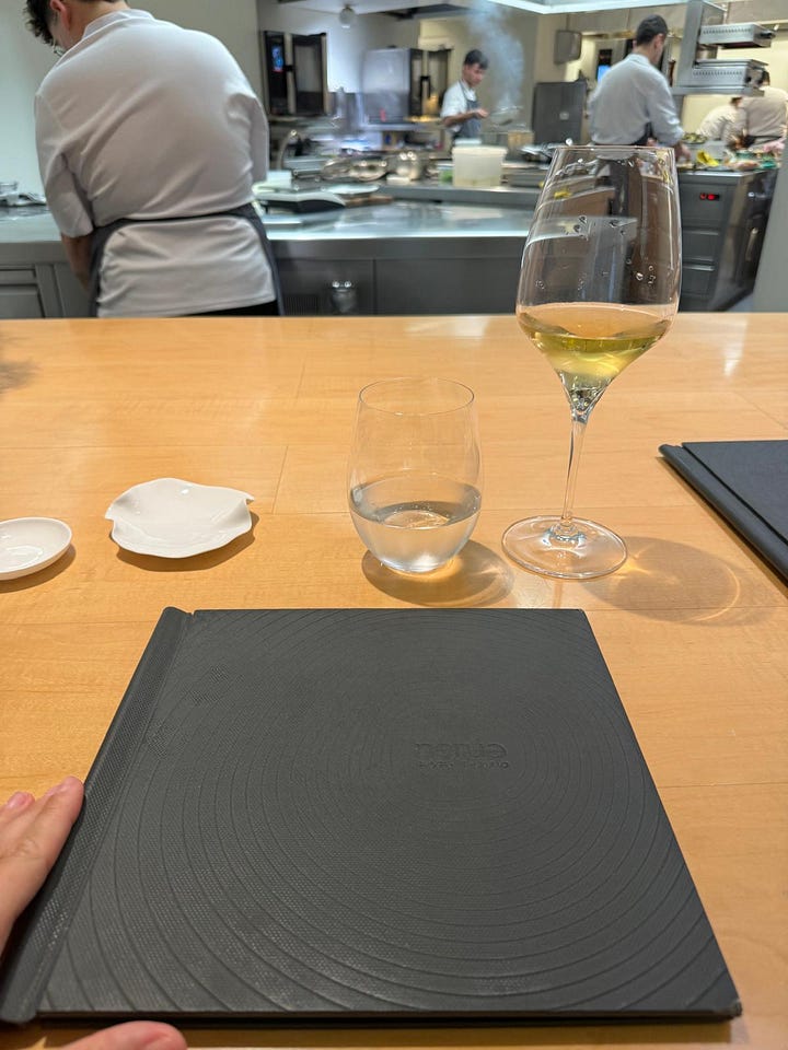 Nerua chef's table