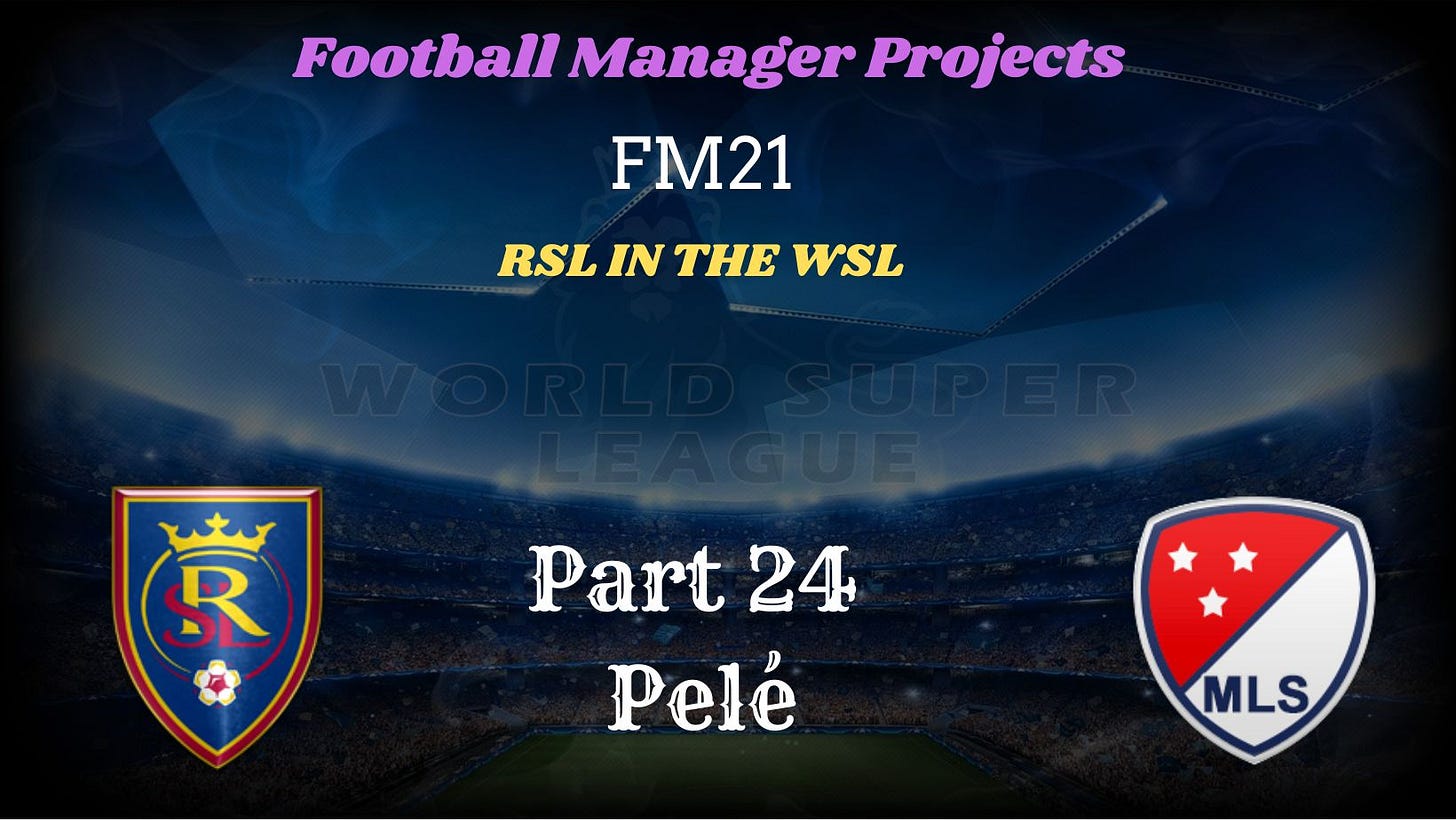 Football Manager 2021 RSL WSL Football Manager 2021 RSL WSL