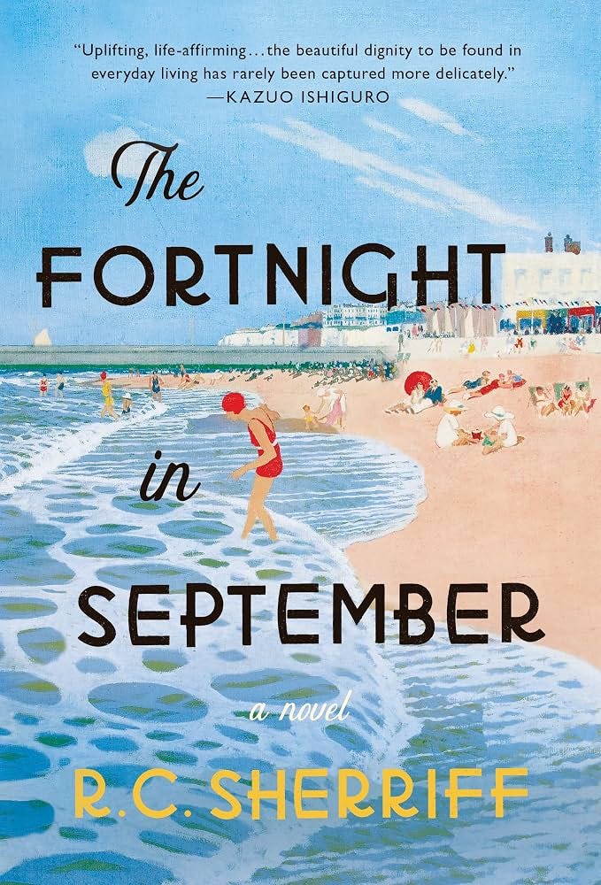 Amazon.com: The Fortnight in September: A Novel: 9781982184780: Sherriff,  R.C.: Books