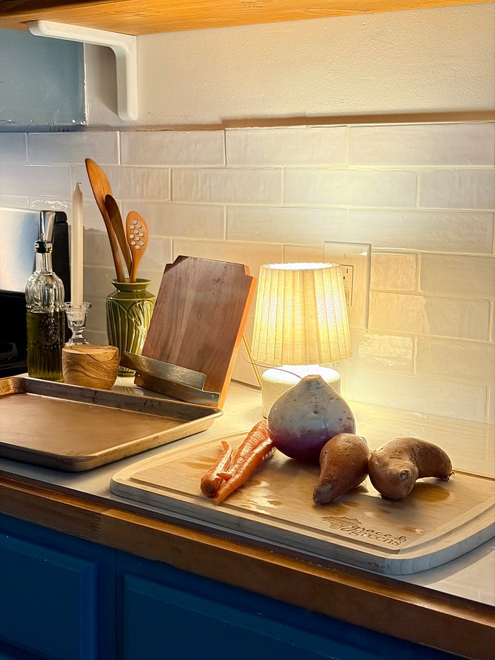 aesthetic kitchen photos for cooking dinner