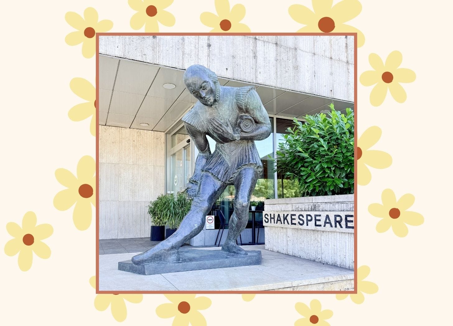 william shakespeare statue.