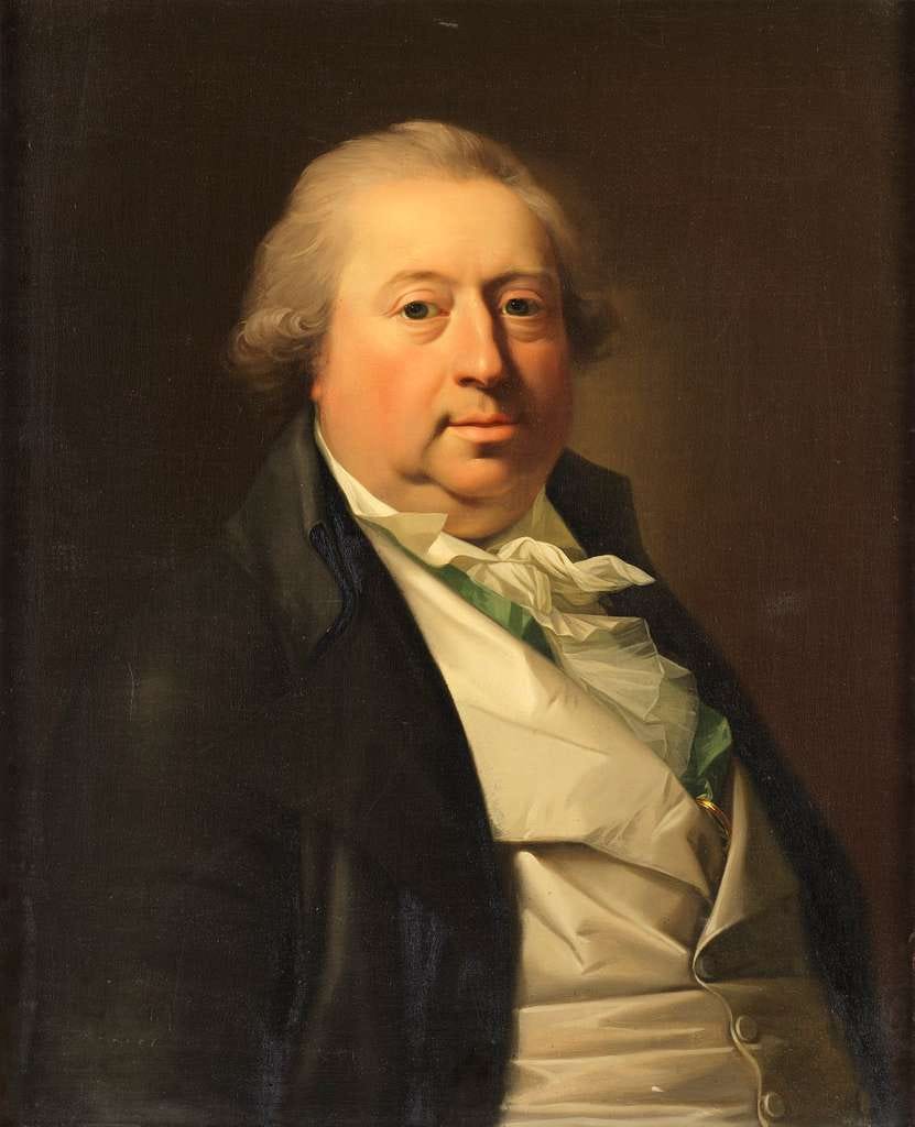 Portrait of Johann Tobias Sergel by Jens Juel, 1794, Oil on Canvas, Nationalmuseum, Stockholm, Sweden