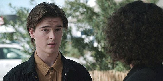 Walker Augie realizes he loves Colton who loves Stella Nudge. Walker Augie realizes he loves Colton who loves Stella Nudge.