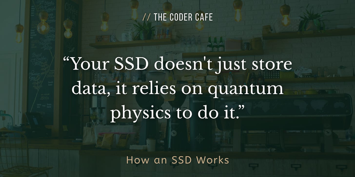 Your SSD doesn't just store data, it relies on quantum physics to do it. Your SSD doesn't just store data, it relies on quantum physics to do it.