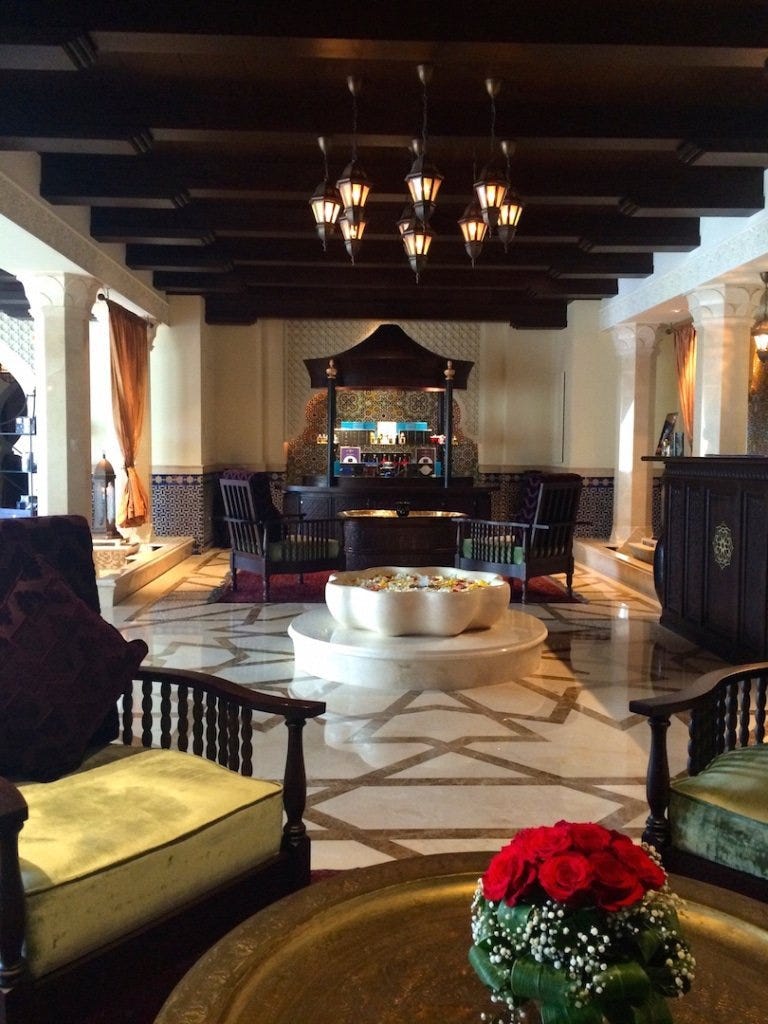 Spa reception