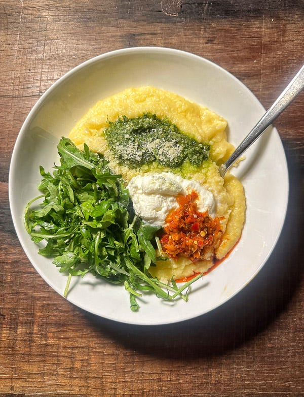 This rice cooker polenta recipe is an easy, hands-off way to make creamy polenta without constant stirring, perfect for weeknight dinners and meal prep.