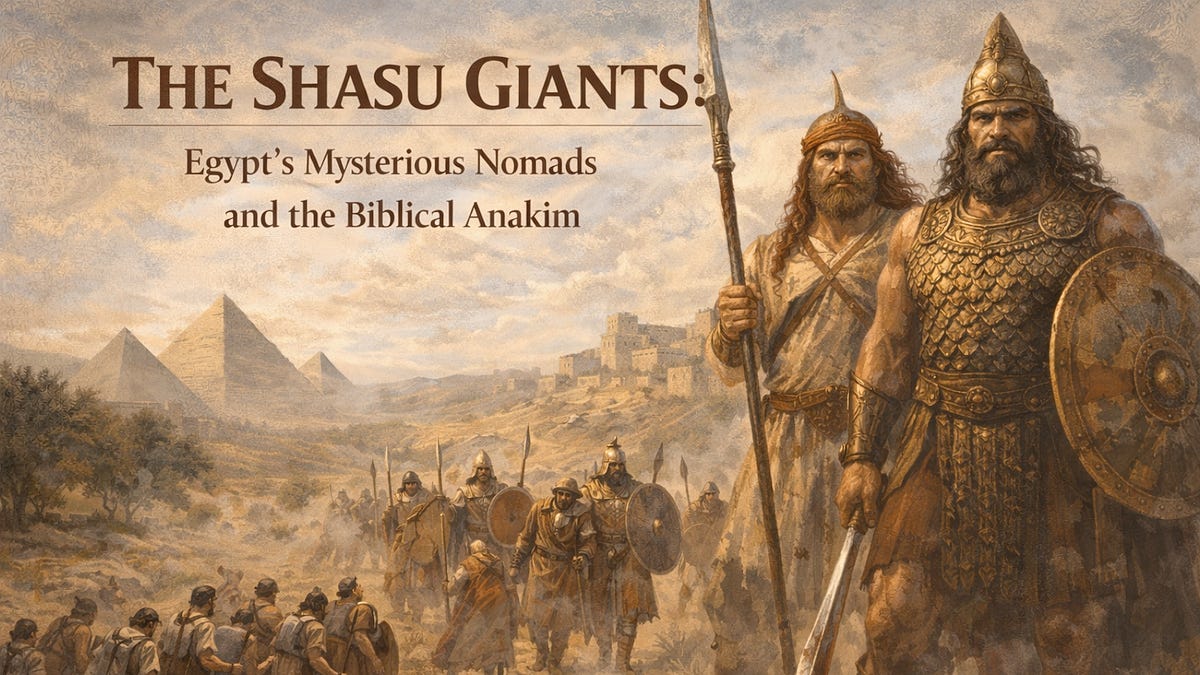 The Shasu Giants - Dr. Aaron Judkins Substack