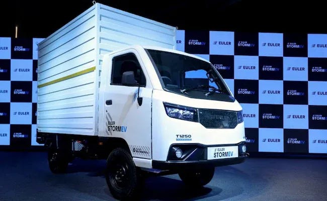 Electric Loading Commercial Vehicle|3 Wheeler Electric Cargo| Euler Motors
