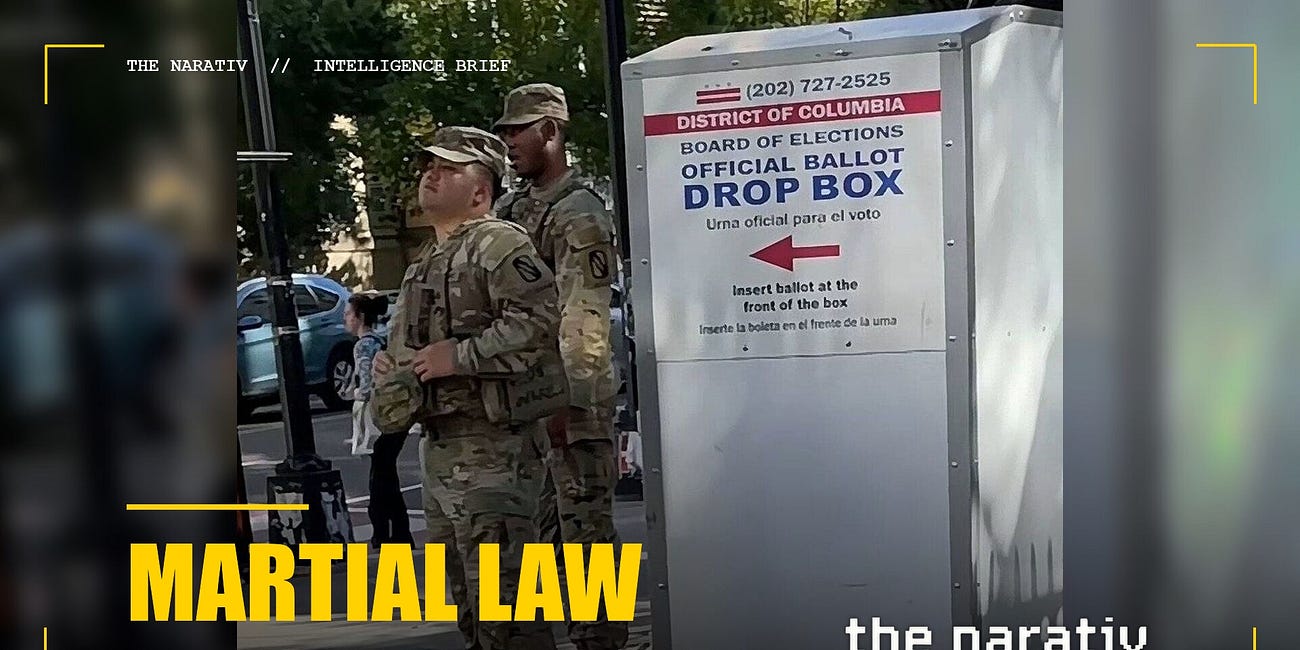 DEVELOPING: Trump's Advisors Discuss Martial Law for a Lost Midterm