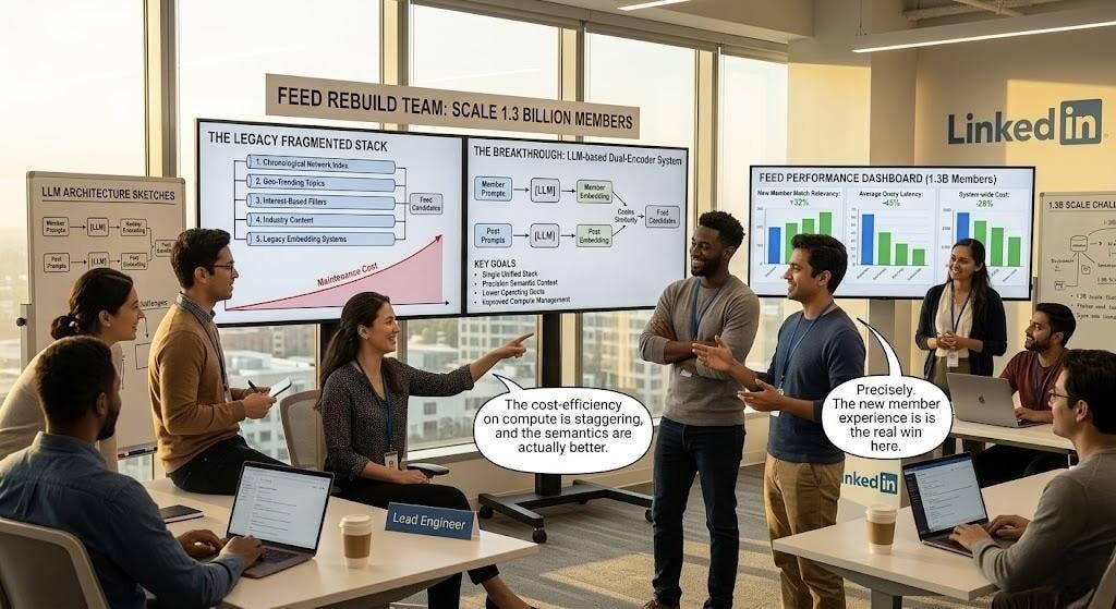 AI to ROI Case Study: LinkedIn's Global Feed Transformation