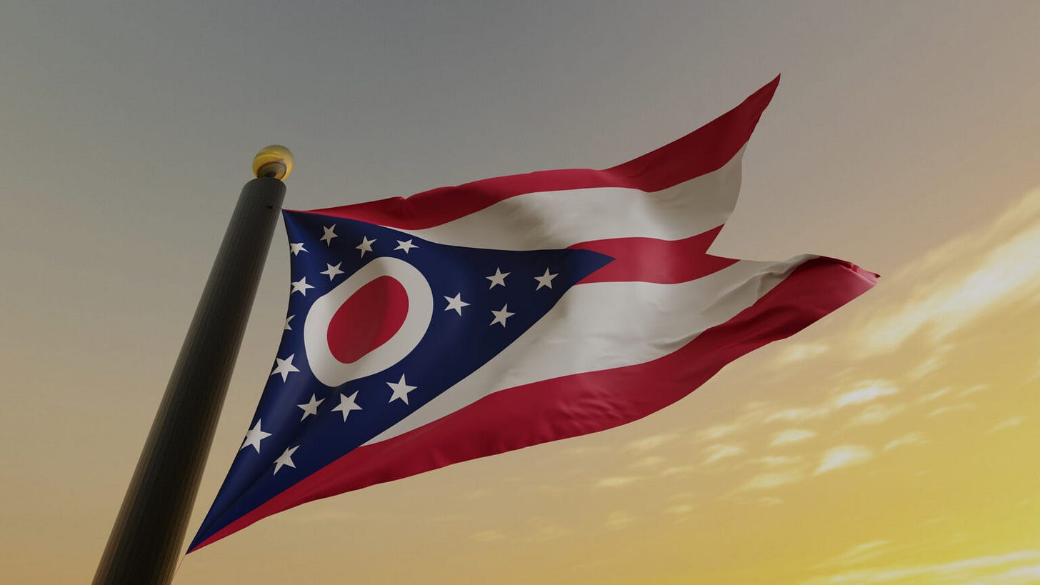 The Ohio burgee. Getty images. The Ohio burgee. Getty images.