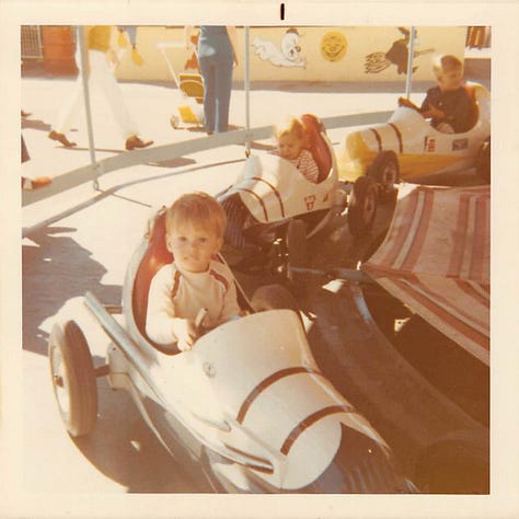6 photographs from The State Fair Midway in 1971