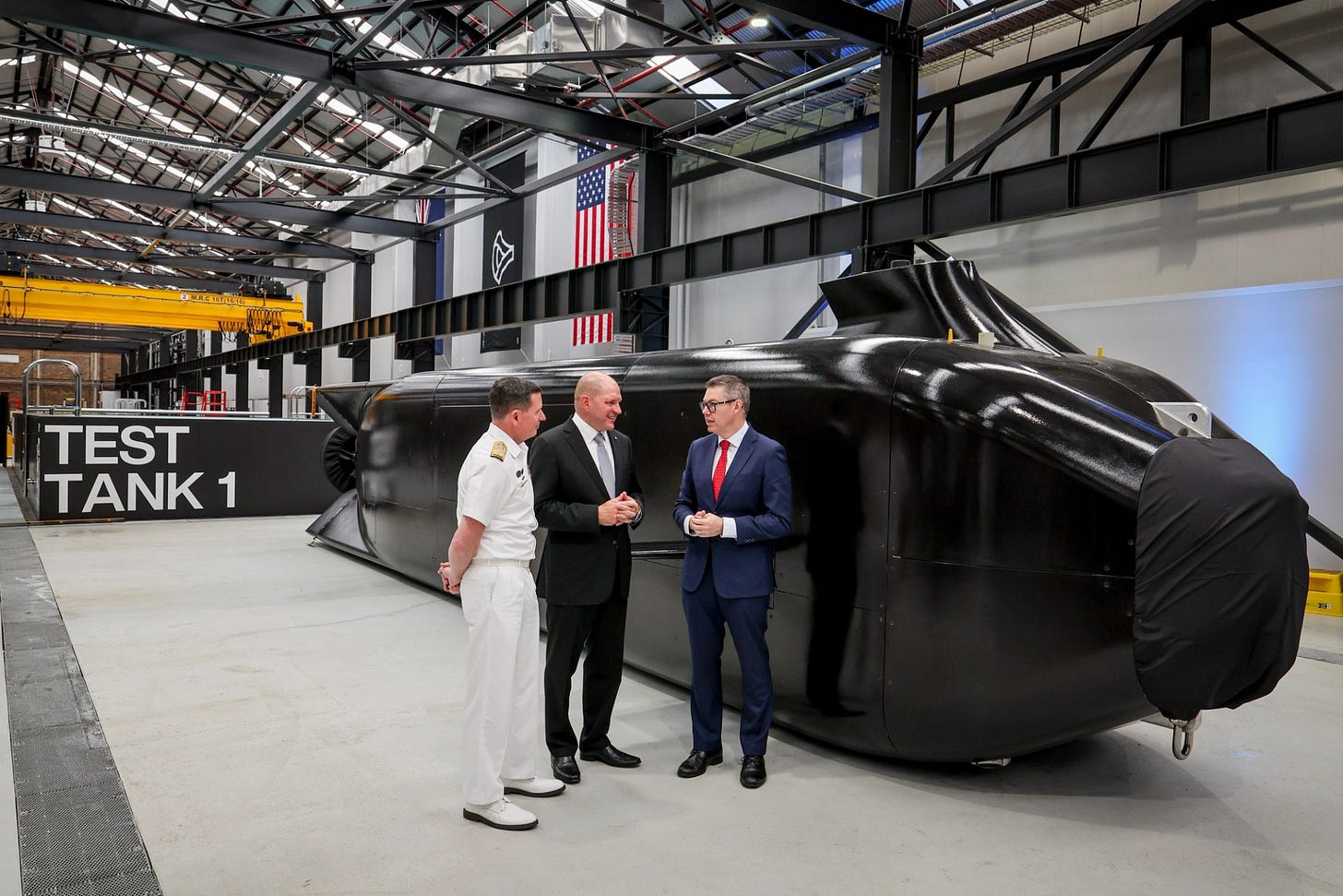 Ghost Shark Factory Opens in Sydney — First Vehicle Off the Line Ahead of  Schedule, Ready for Undersea Acceptance Testing | Anduril