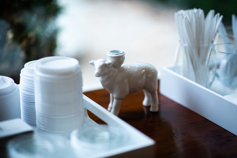 Details at Sheep &amp; Meadow.