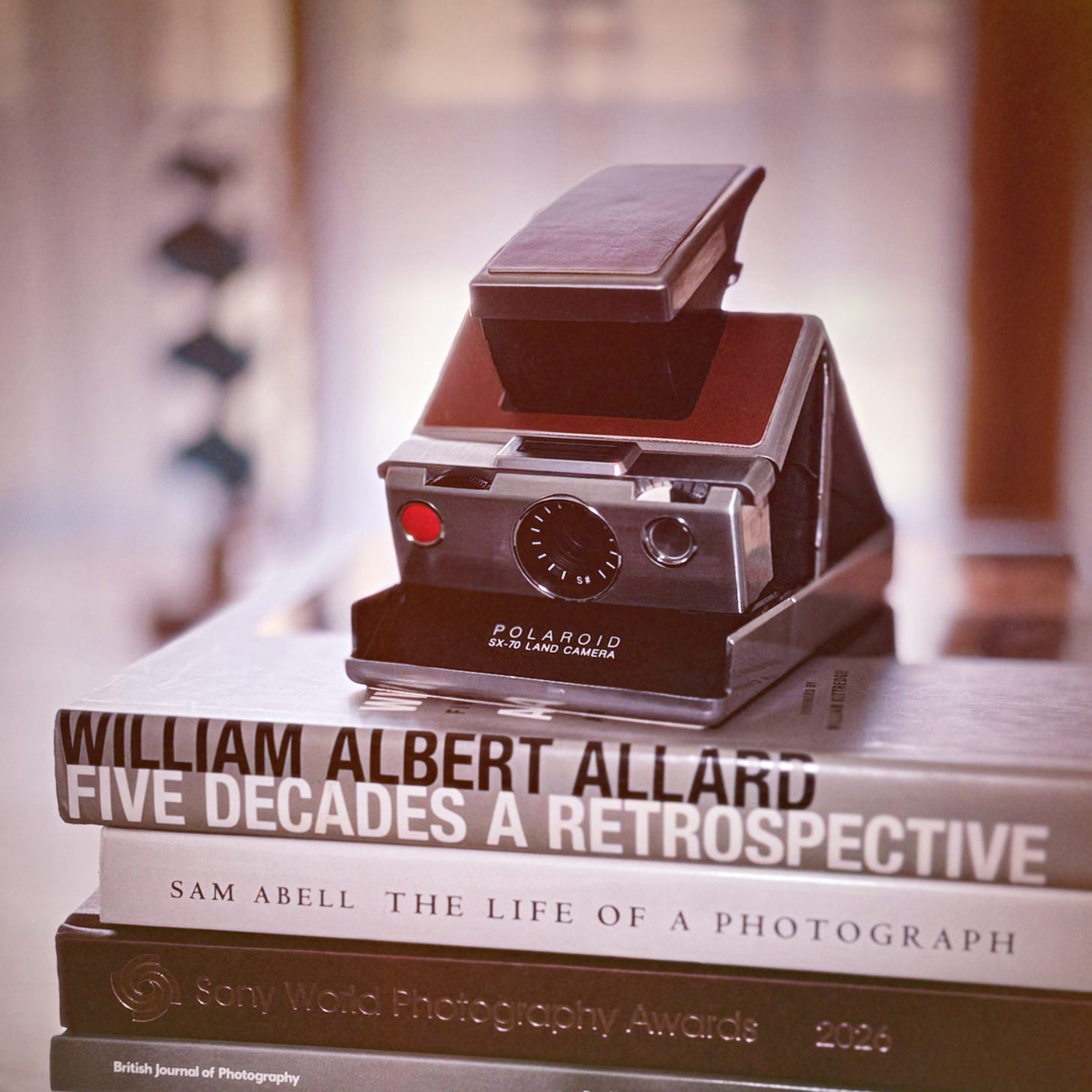 Polaroid SX-70 camera, manufactured in 1972