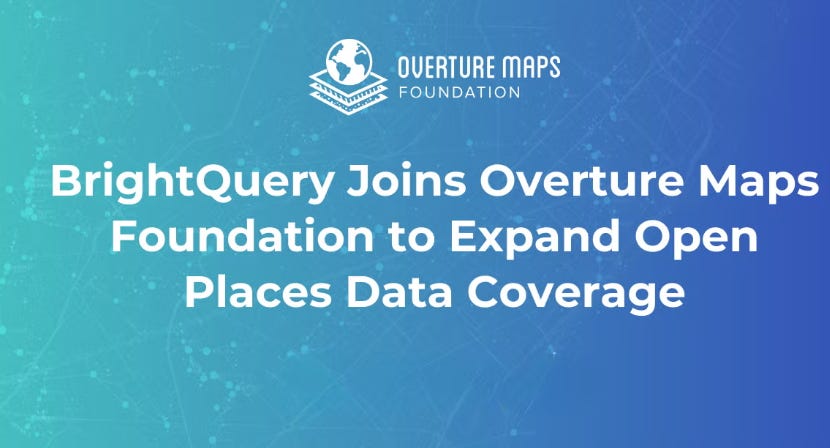 Overture Example Update: Overture and BrightQuery Strengthen Developer Global Map ...