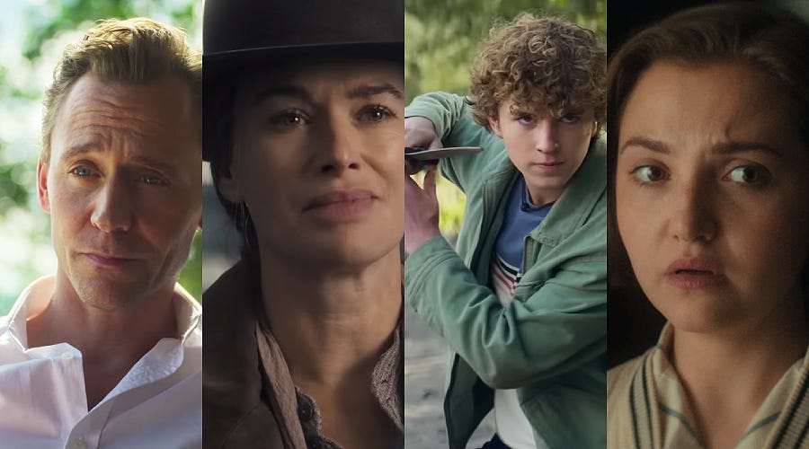 TV Trailers of the Week: The Night Manager: S2, The Abandons, Percy Jackson and the Olympians: S2, Agatha Christie’s Seven Dials and More