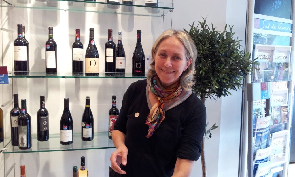 Brigitte Chevalier at the Outsiders tasting, London Nov 2012 Brigitte Chevalier at the Outsiders tasting, London Nov 2012