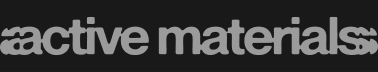 Active Materials