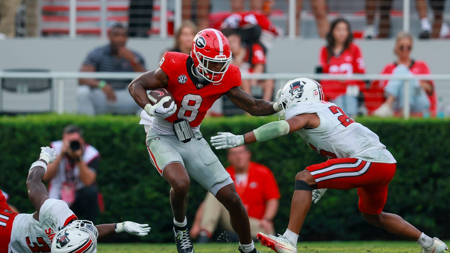 Georgia WR Colbie Young seizing final shot at college football Georgia WR Colbie Young seizing final shot at college football