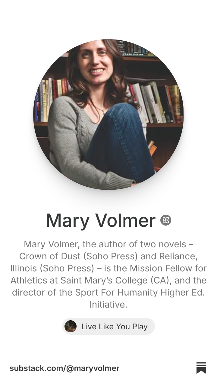 Mary Volmer | Substack