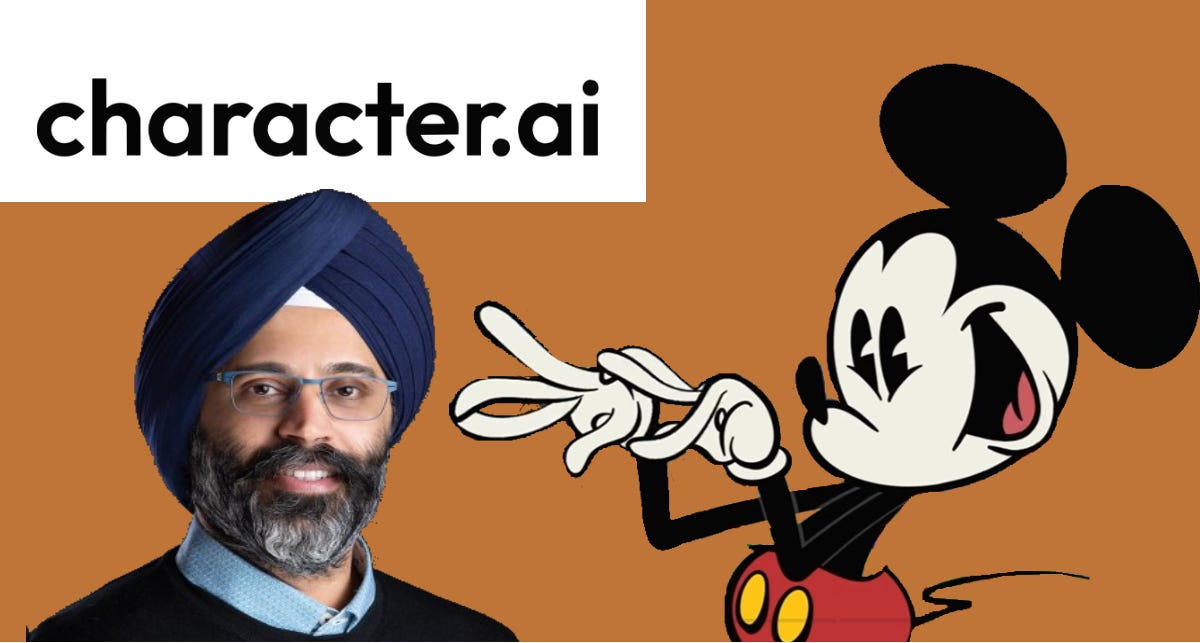 Disney to Acquire Character.AI Assets in $20M Deal
