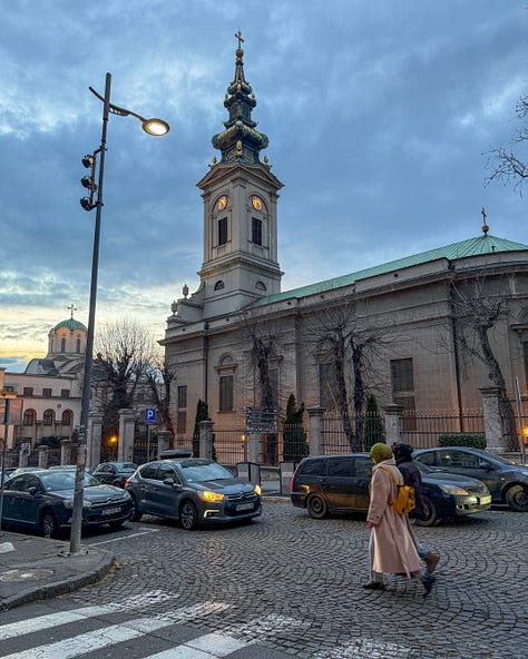 Churches and temples around Belgrade and Serbia. 