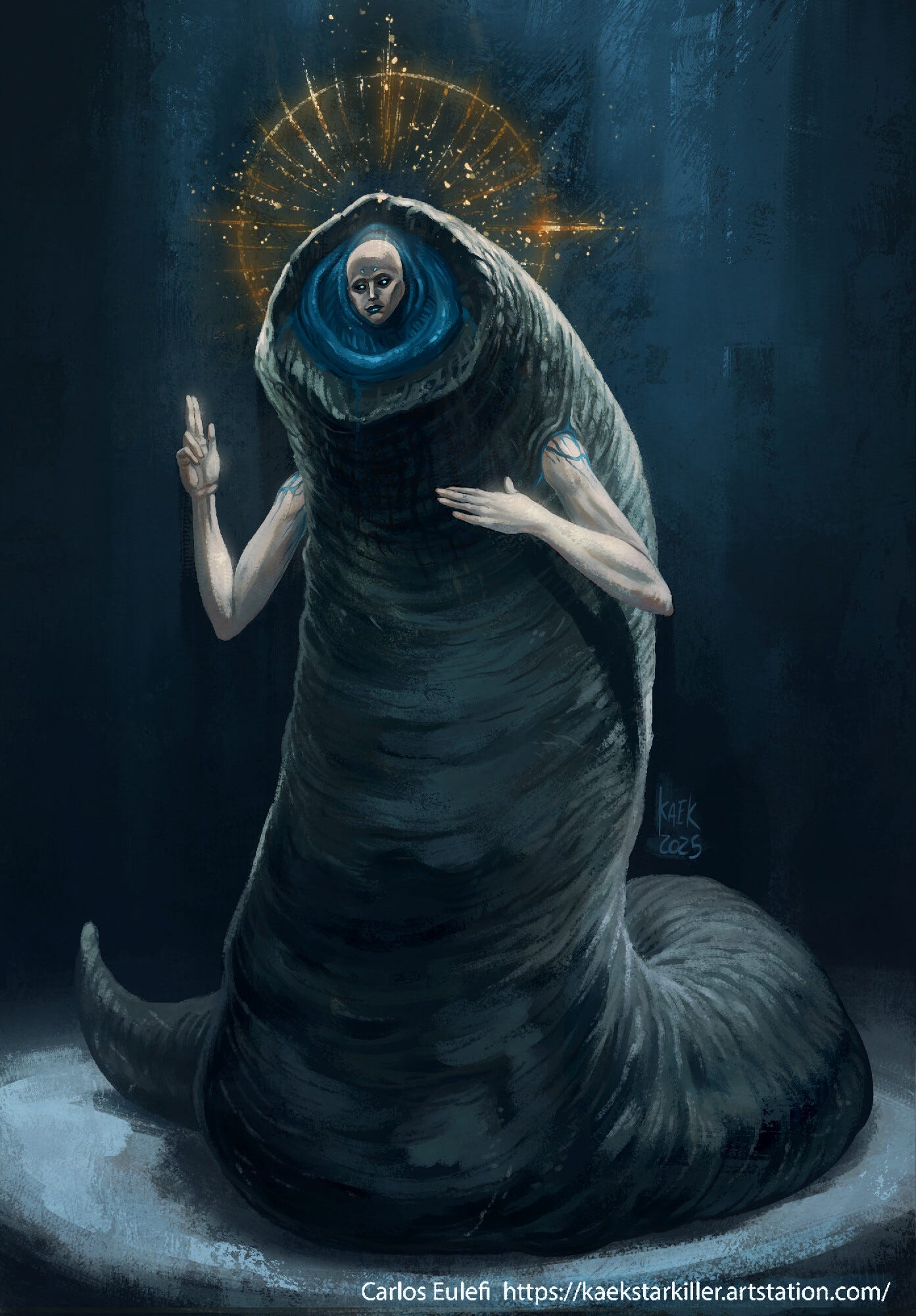 ArtStation - Leto II Atreides God Emperor of Dune