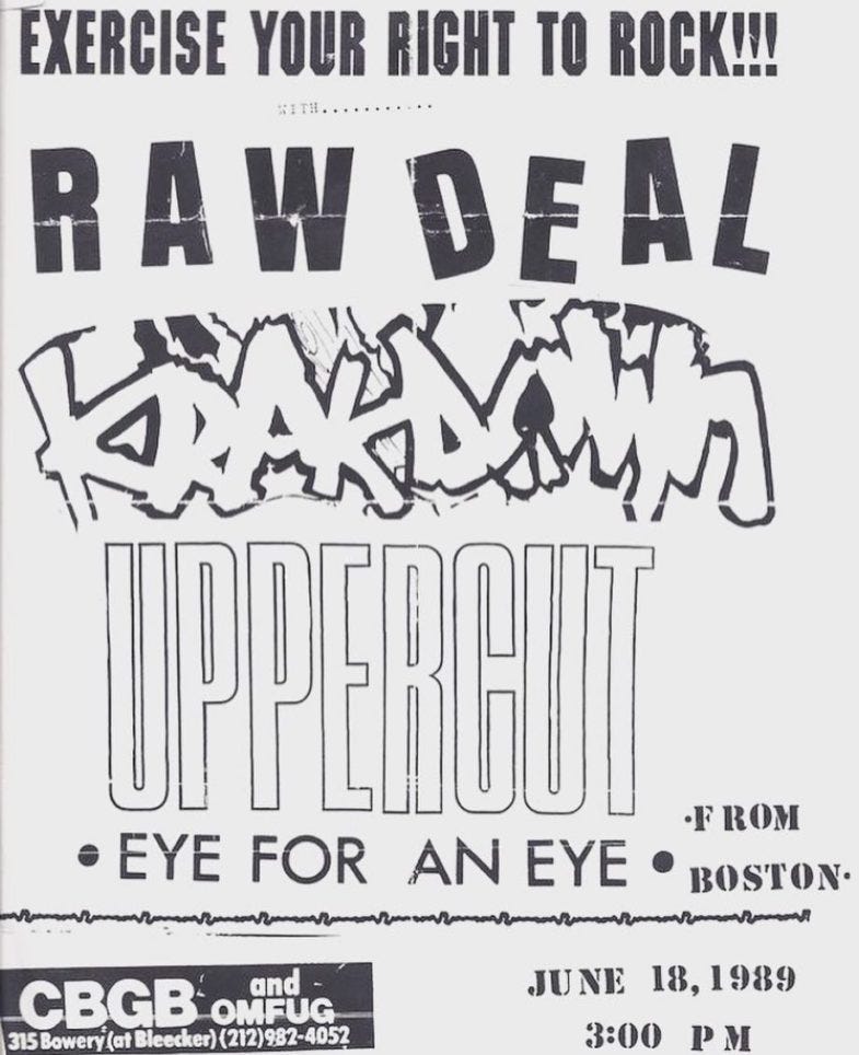 FROM THE NYHC BOOK ARCHIVES: Anthony Drago (Breakdown, Raw