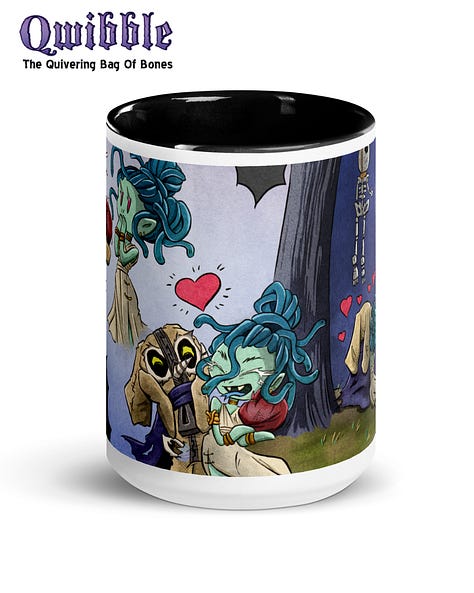 Qwibble Halloween Mugs