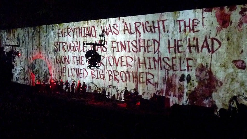 He loved Big Brother | Roger Waters' "The Wall", O² World, 1… | Luiz  Edvardo | Flickr