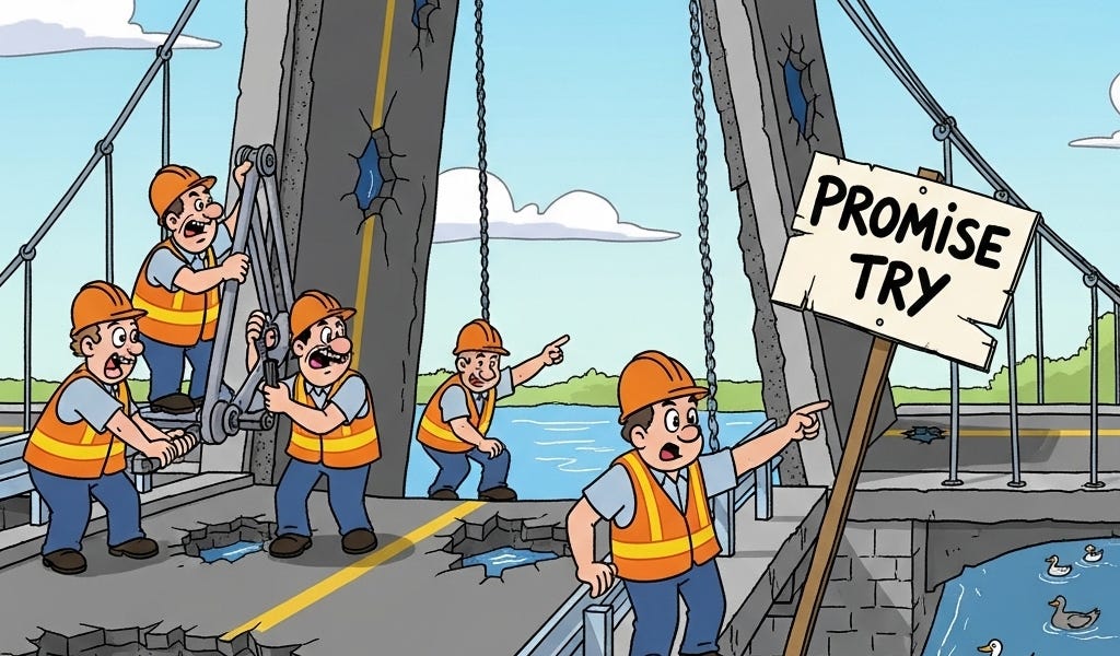Promise.try for Unified Sync and Async Error Handling